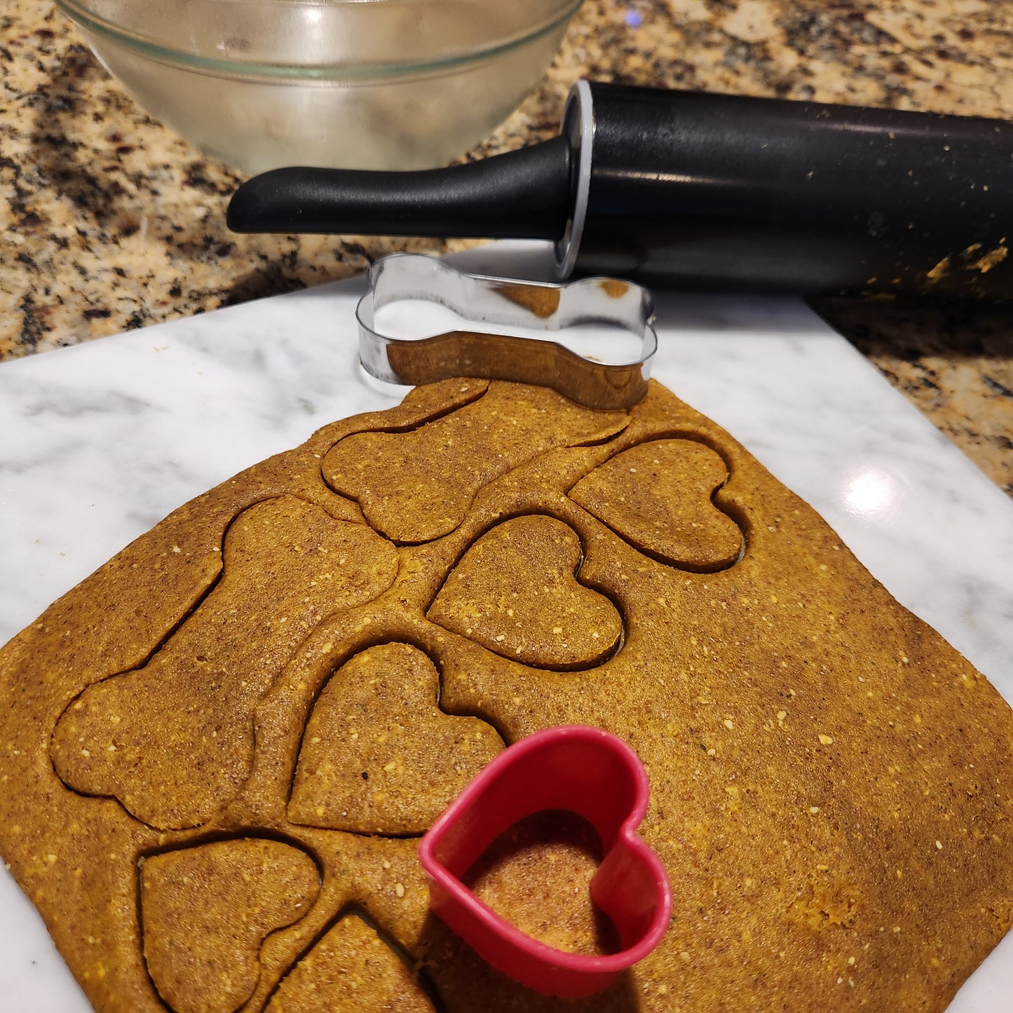 Bake Your Own Pumpkin & Apple Dog Biscuit Mix